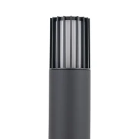 Outdoor floor light 1 x E27 – cylindrical, grey, IP54 - Image 4