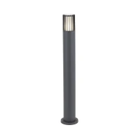 Outdoor floor light 1 x E27 – cylindrical, grey, IP54 - Image 7