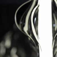 Pendant LED light 22 W – diamond glass, black finish - Image 14