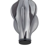Pendant LED light 22 W – diamond glass, black finish - Image 16