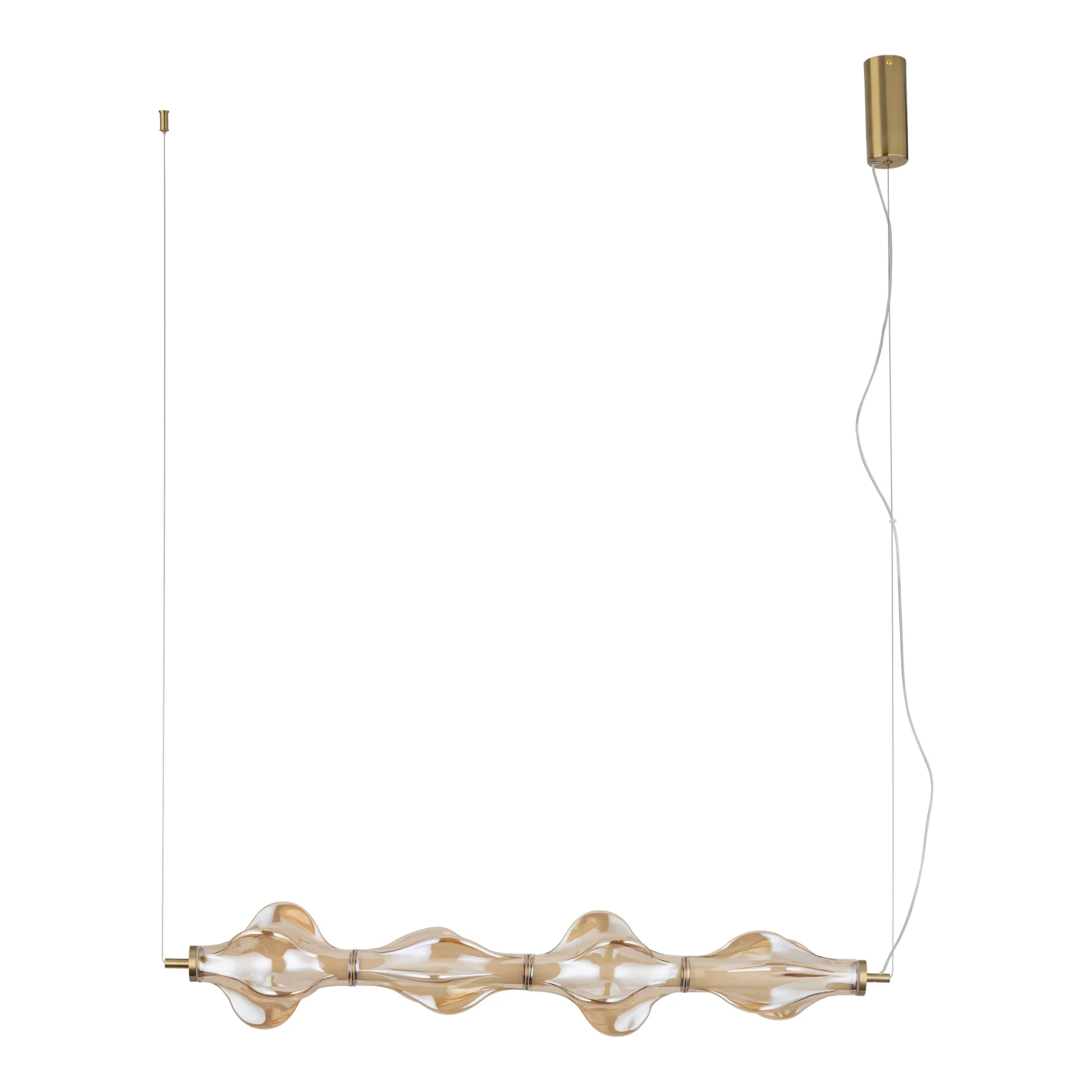 ELVA horizontalus pakabinamas LED šviestuvas 30 W, žalvario spalvos