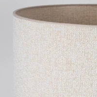 VELLUM grindų šviestuvas su smėlio spalvos tekstūriniu gaubtu - Nuotrauka 5
