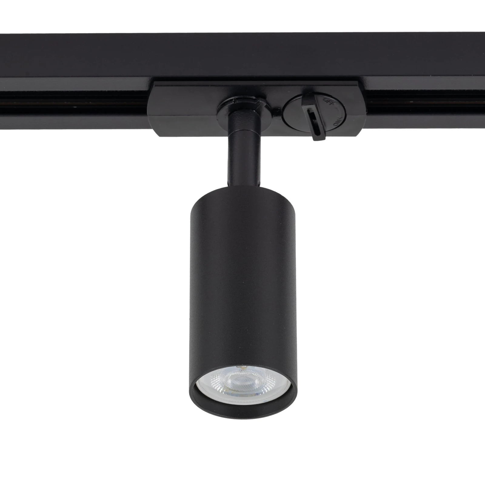 Track fixture 5 W – black, GU10 MINI MR11, modern