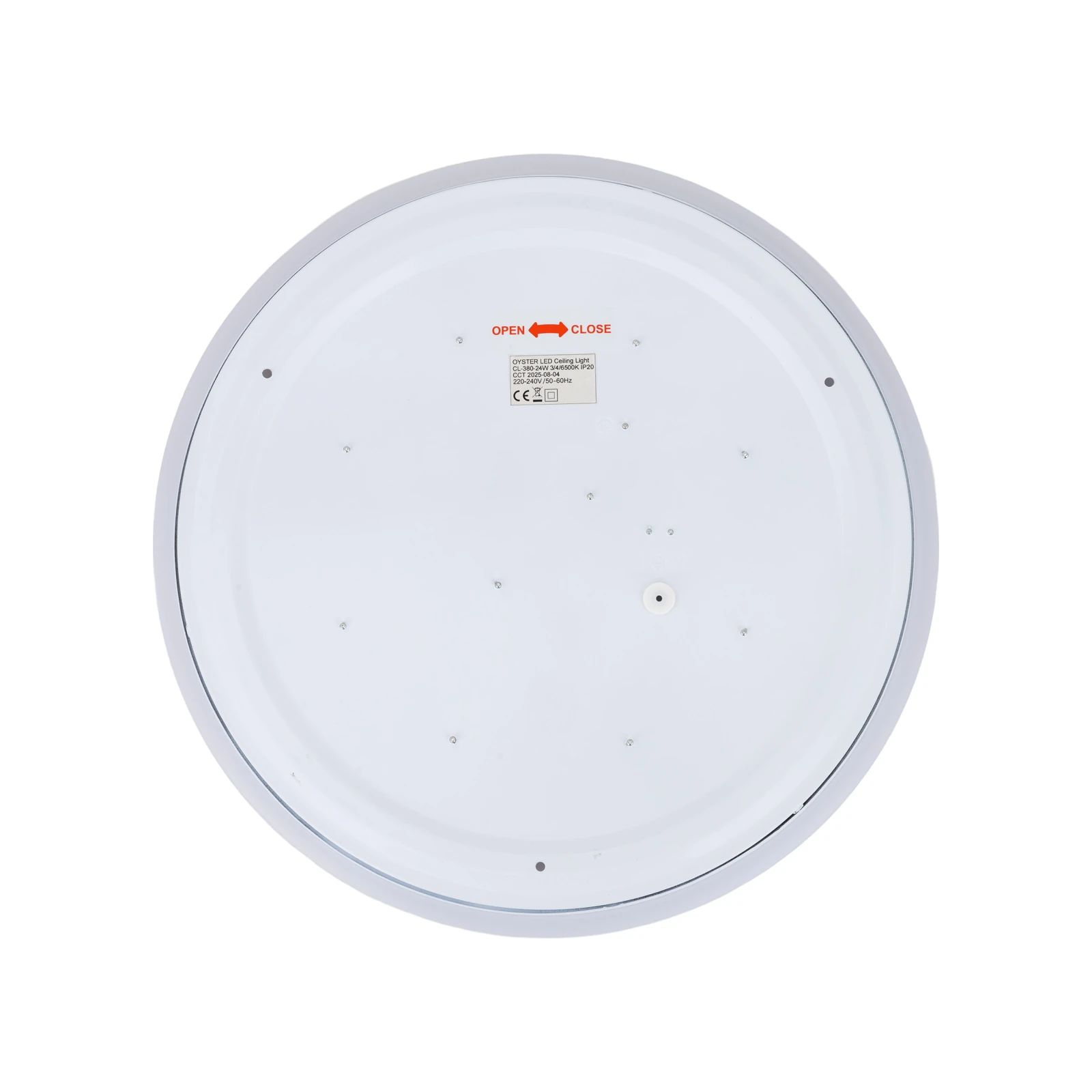 OYSTER LED plafonas 24 W, baltas, CCT