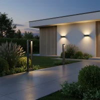 ARIUS LED lauko sieninis šviestuvas 10 W, IP54 - Nuotrauka 1
