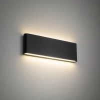 ARWENA L LED wall light 12 W, anthracite, IP54 - Image 2