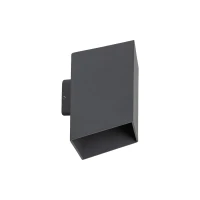 CUBE LED wall light 5 W, cube shape, anthracite, IP54 - Image 4