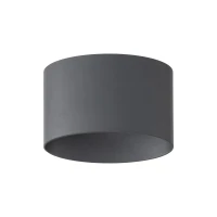VERTO LED wall light 5 W, cylindrical, anthracite, IP54 - Image 1