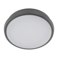 Lubinis LED šviestuvas SFERIS 18 W, pilkas, IP54 - Nuotrauka 4
