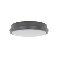 Lubinis LED šviestuvas SFERIS 18 W, pilkas, IP54 - Nuotrauka 1