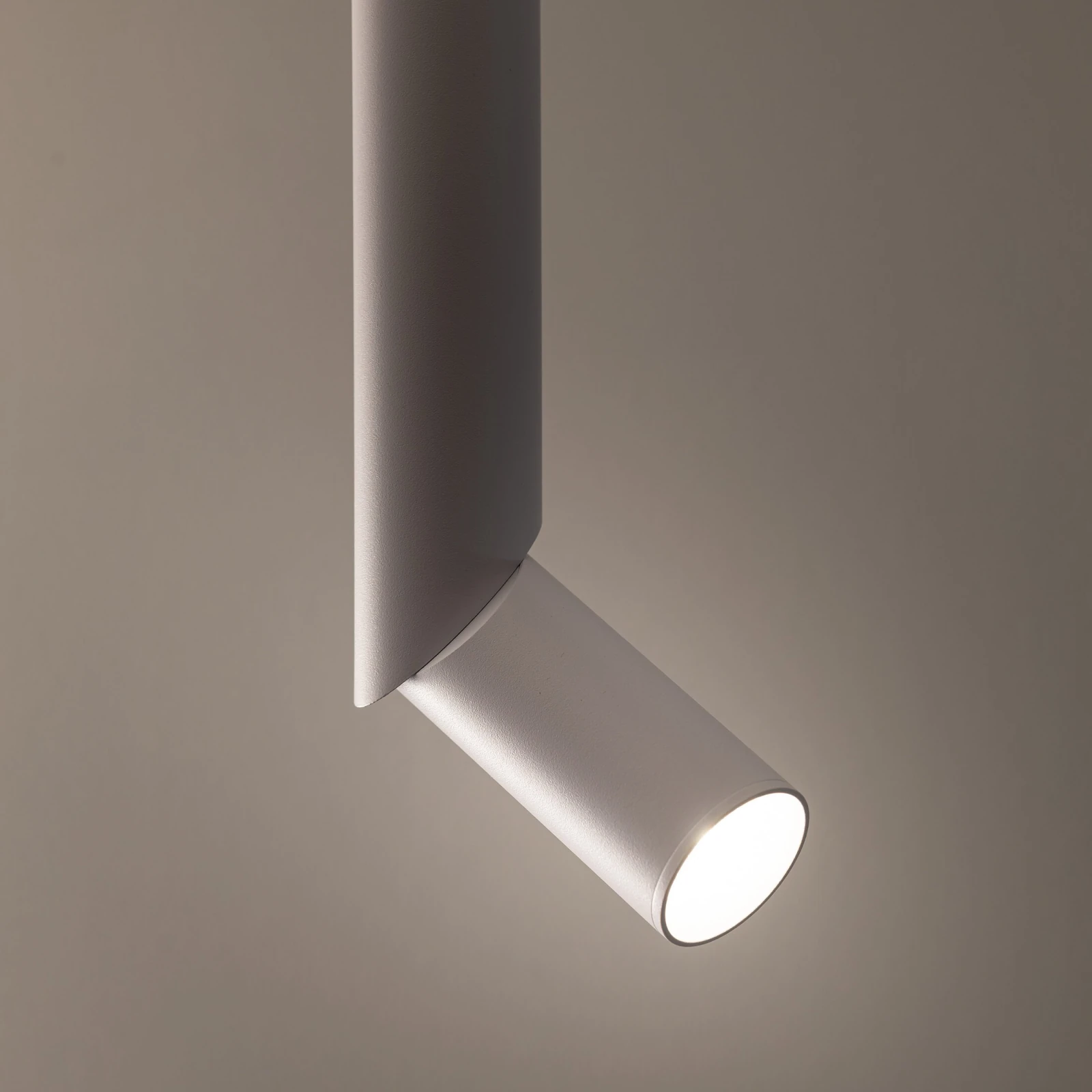 Wall GU10 light 5 W – M tubular, white, Mini MR11