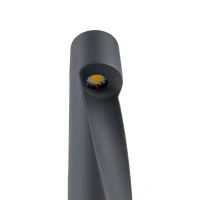 Outdoor floor lamp SENA M 5 W – cylindrical, anthracite, IP65 - Image 6