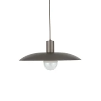 Pendant light ASTRA – brown, 1xE27, modern accent - Image 5