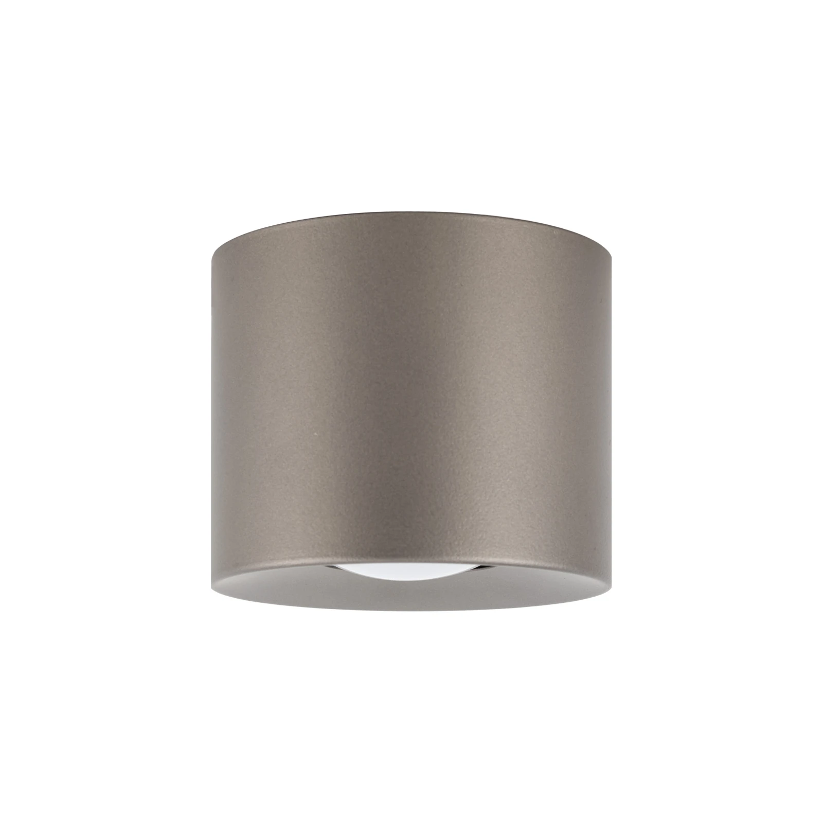 Ceiling light ORION S – cylinder, brown, GU10