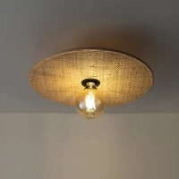 CALMA sieninis šviestuvas, smėlio spalvos, 38 cm, 1xE27 - Nuotrauka 3
