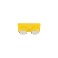 BRIX ceiling fixture 23x11.5 cm – yellow, 2xGX53 - Image 7