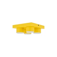 BRIX ceiling fixture 23x23 cm – yellow, 4xGX53 - Image 2
