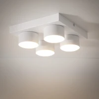 BRIX ceiling light 4xGX53 – square, white, modern block-inspired design - Image 2