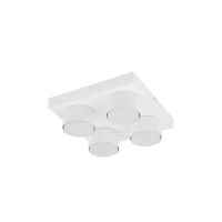BRIX ceiling light 4xGX53 – square, white, modern block-inspired design - Image 1
