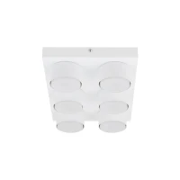 BRIX ceiling light 6xGX53 – rectangular, white, wider light coverage - Image 6