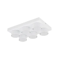 BRIX ceiling light 6xGX53 – rectangular, white, wider light coverage - Image 1