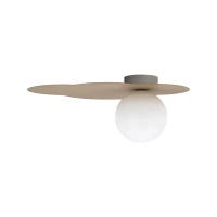 Wall light 8 W – cloud shape, beige-brown, G9 - Image 7