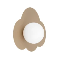 Wall light 8 W – cloud shape, beige-brown, G9 - Image 2