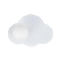 Wall light 8 W – cloud shape, white, with switch - Image 2