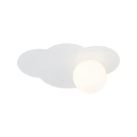 Wall light 8 W – cloud shape, white, with switch - Image 5