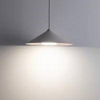 Pendant light 11 W – cone shape, cashmere grey, GX53 - Image 1