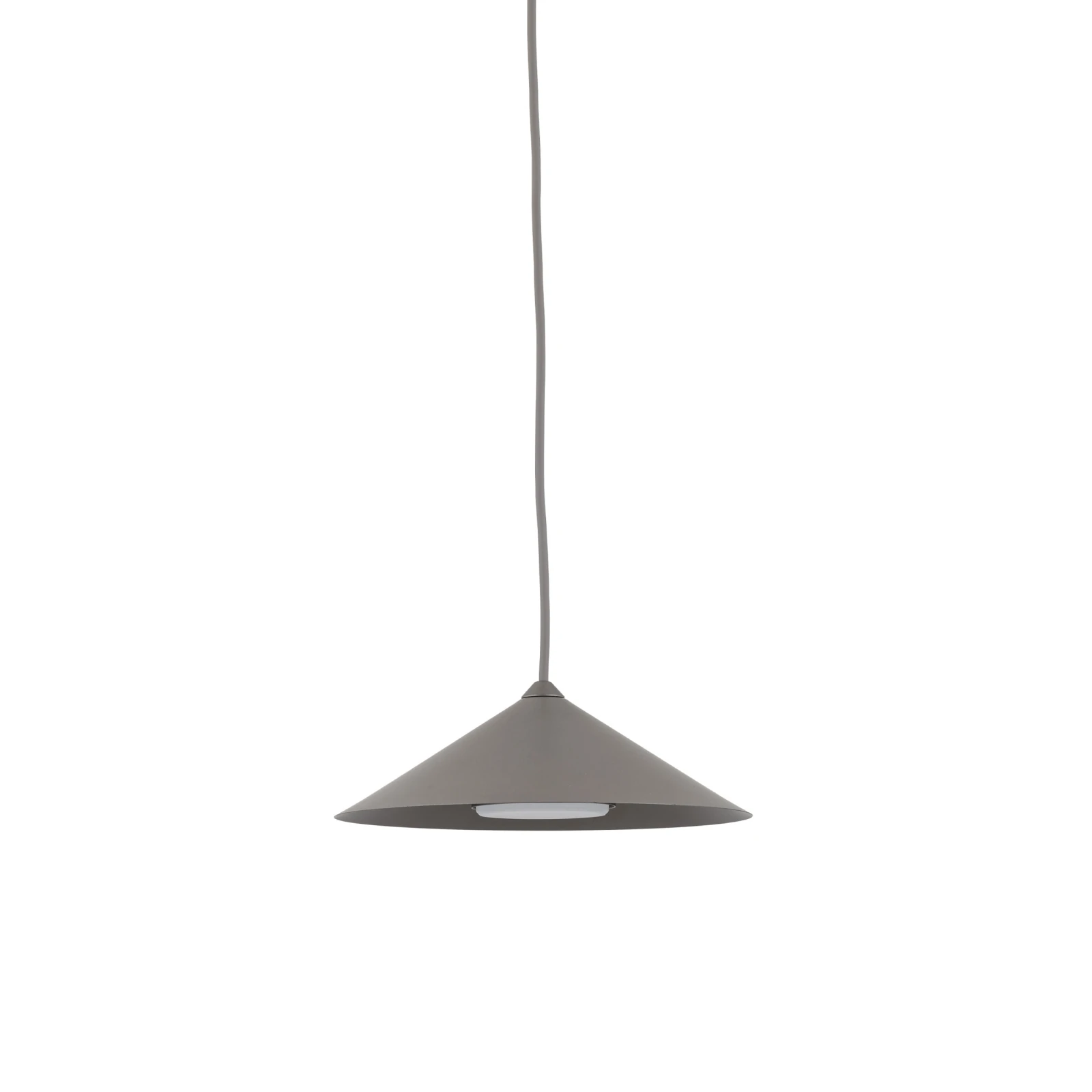 Pendant light S 11 W – conical, warm brown, GX53 socket