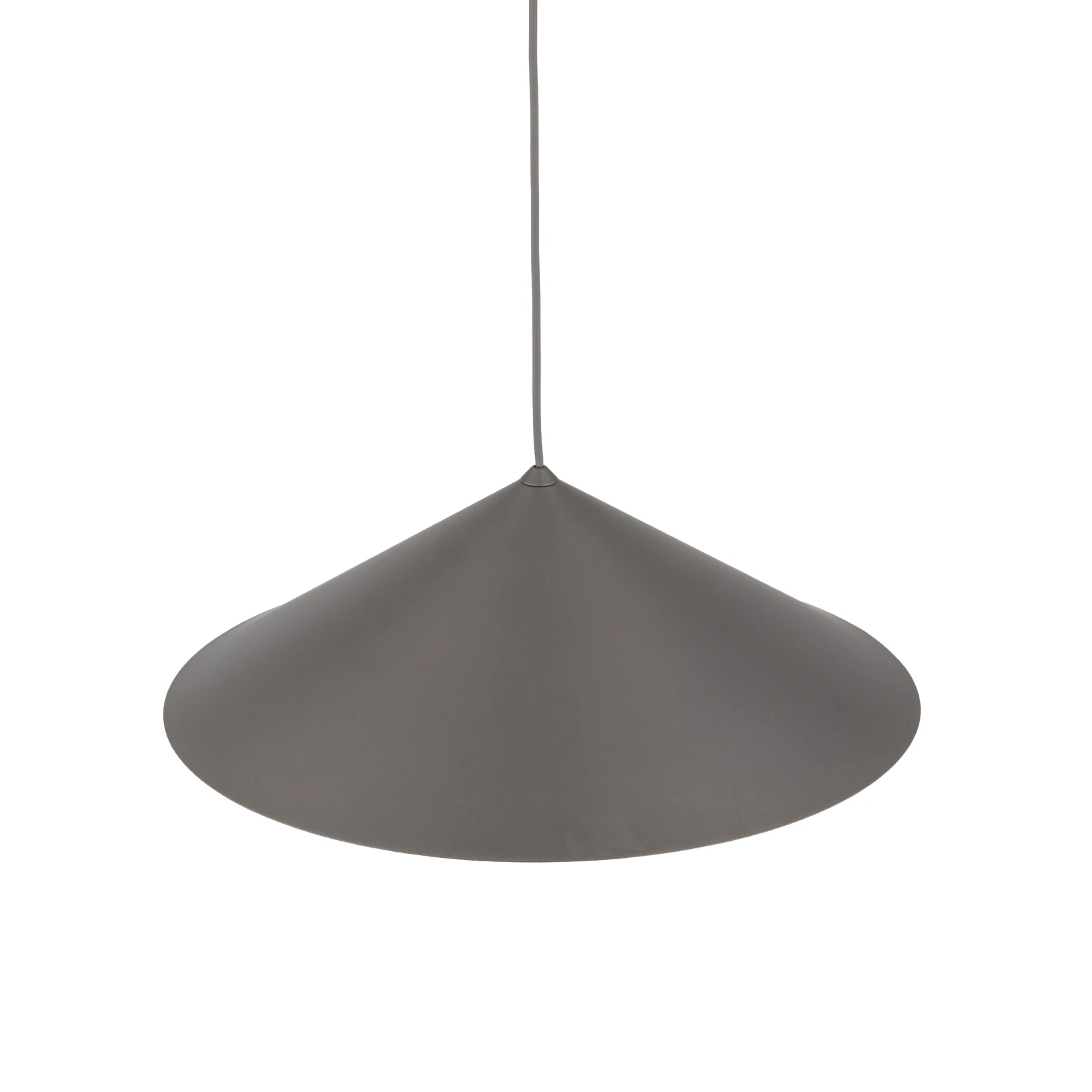 Pendant light XL 11 W – conical, warm brown, GX53 socket