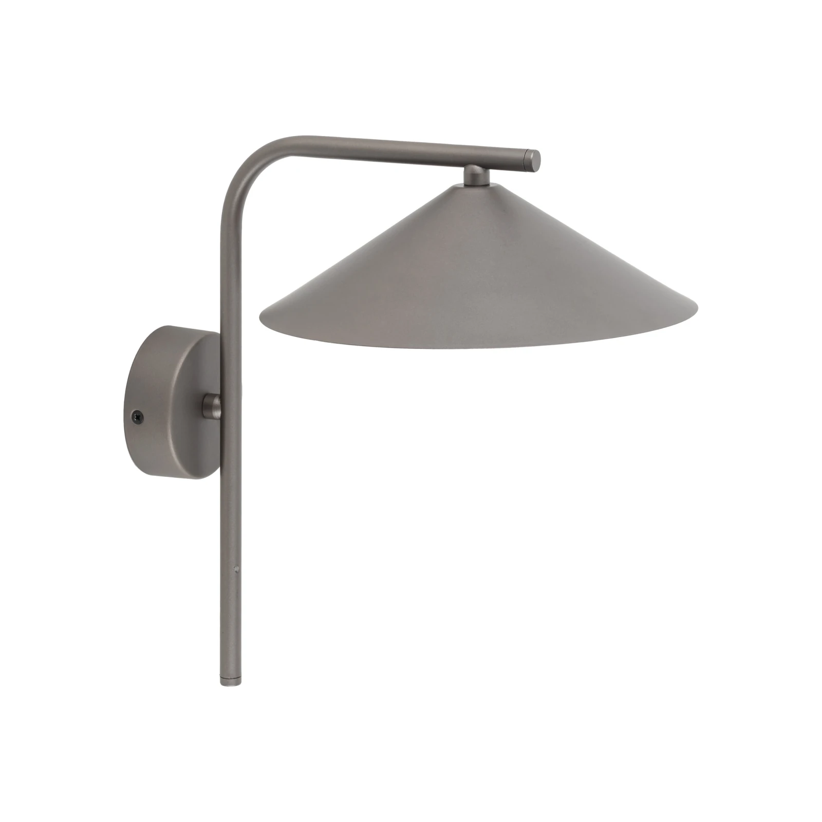 Wall light 11 W – conical, brown taupe, GX53