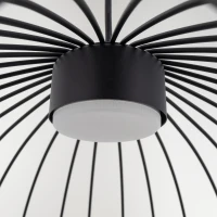 Pendant light 11 W – openwork, black, GX53 - Image 5