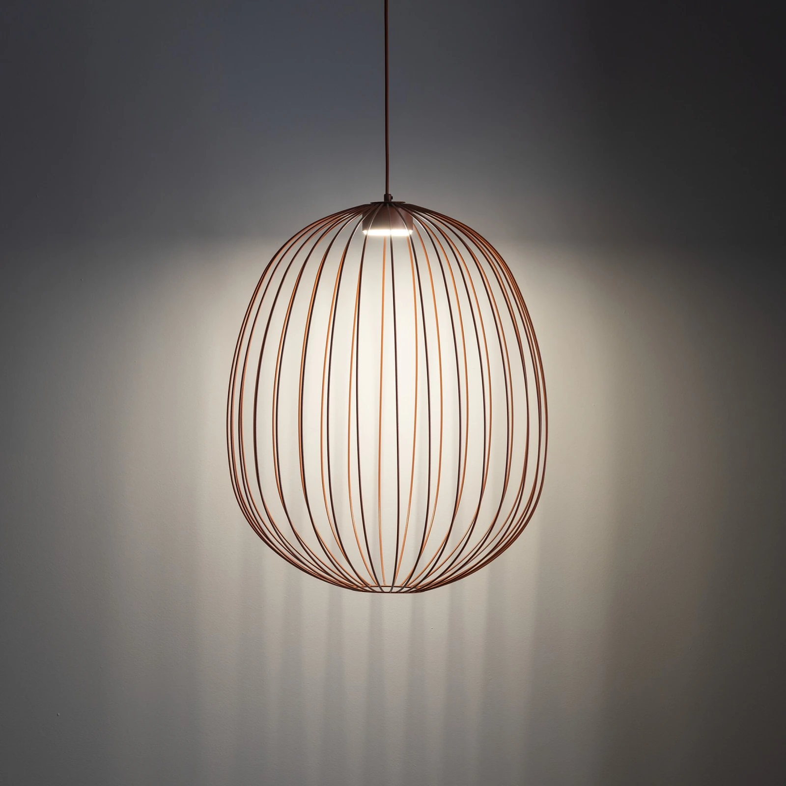 Pakabinamas šviestuvas SPHERA, terakotos, GX53, 11 W
