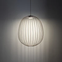 Pendant light 11 W – openwork, beige, GX53 - Image 3