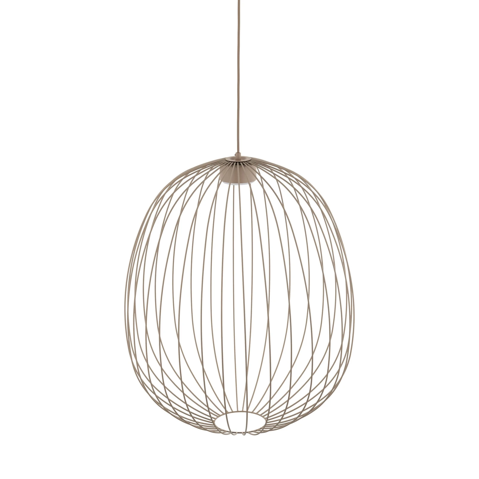 Pendant light 11 W – openwork, beige, GX53