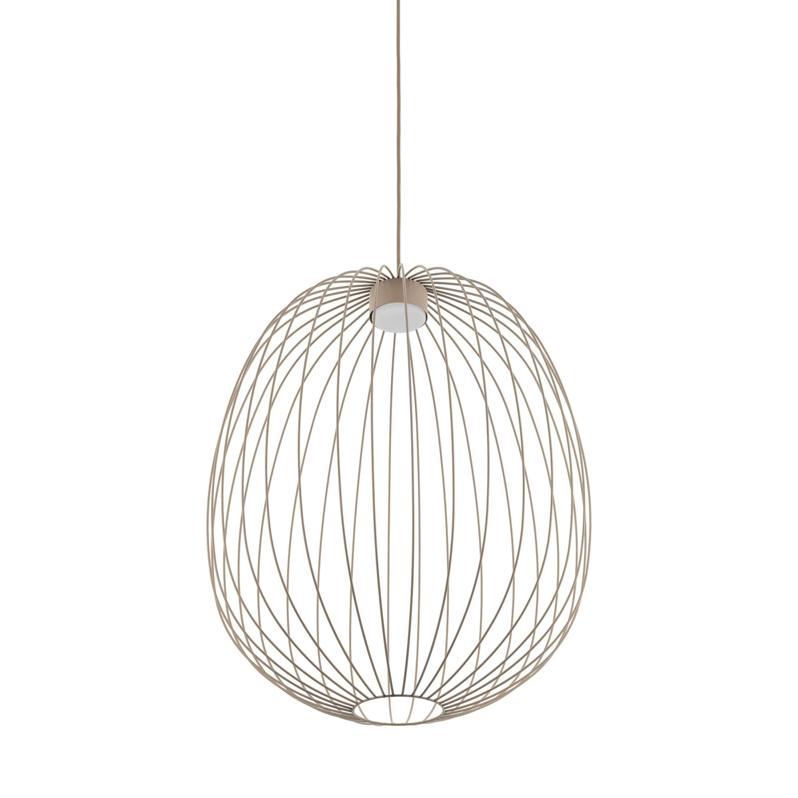 Pendant light 11 W – openwork, beige, GX53