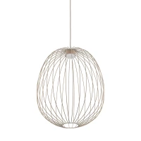 Pendant light 11 W – openwork, beige, GX53 - Image 6