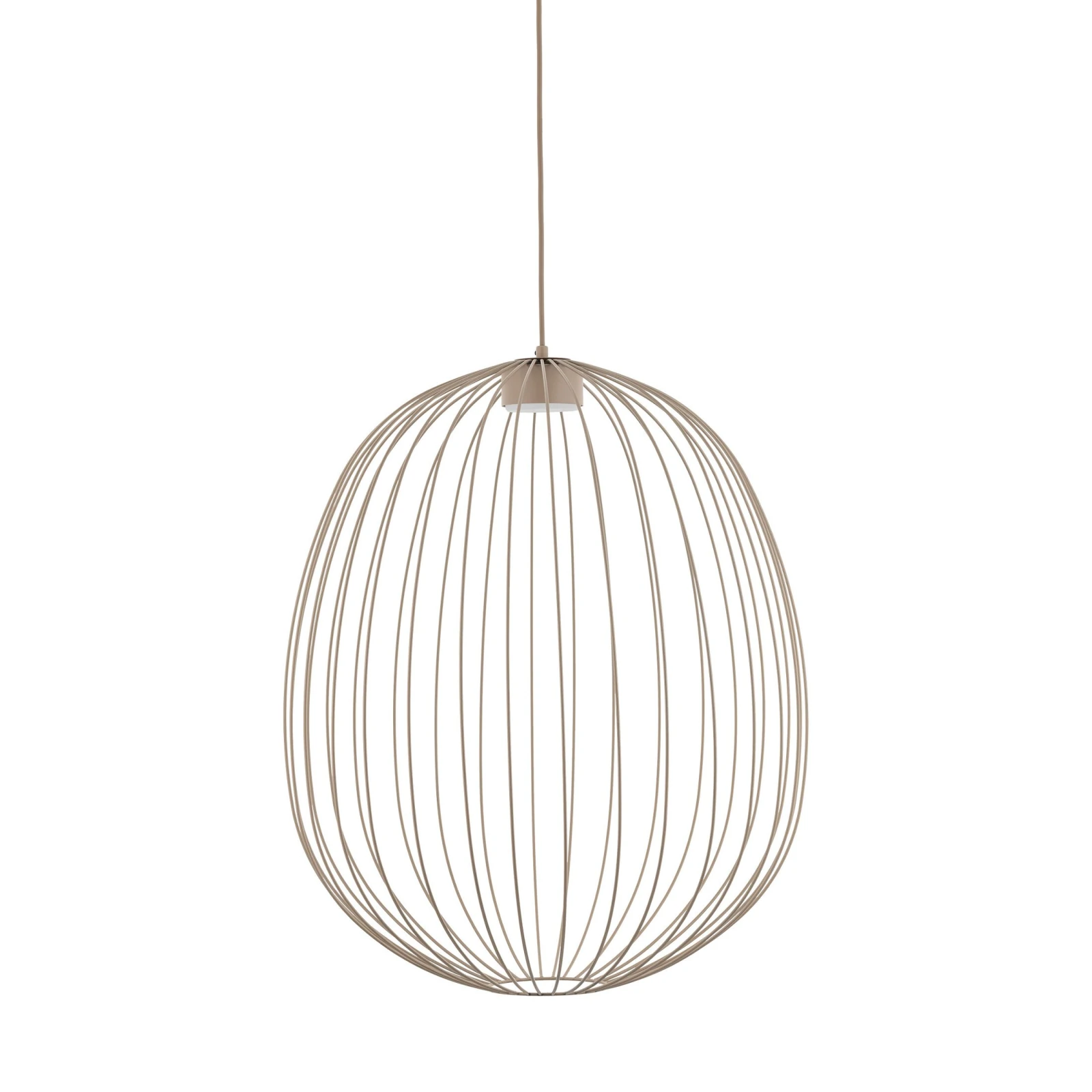 Pendant light 11 W – openwork, beige, GX53