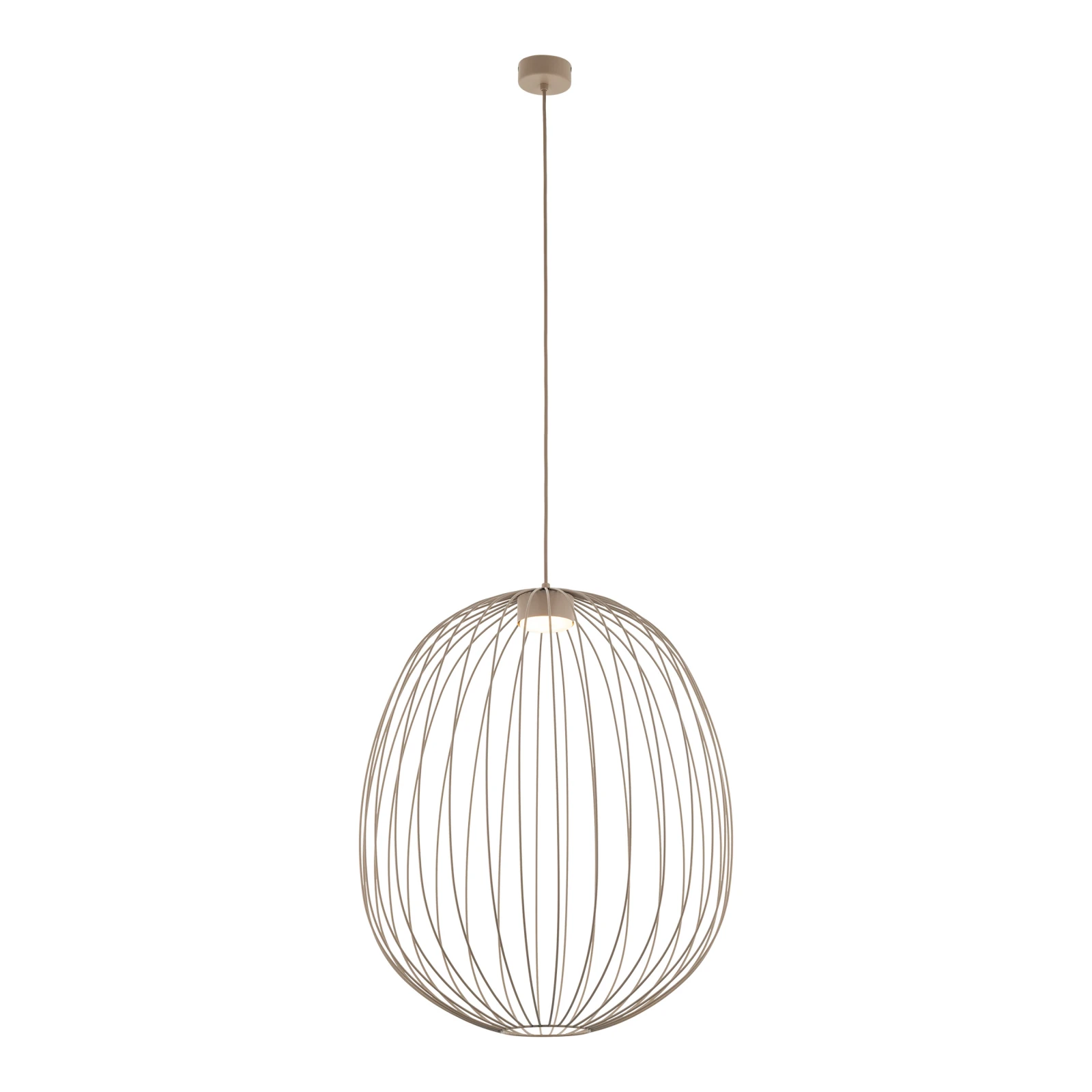 Pendant light 11 W – openwork, beige, GX53