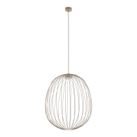 Pendant light 11 W – openwork, beige, GX53 - Image 2