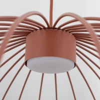Pendant light 11 W – openwork, terracotta, GX53 - Image 4