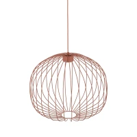 Pendant light 11 W – openwork, terracotta, GX53 - Image 5