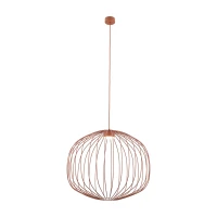 Pendant light 11 W – openwork, terracotta, GX53 - Image 6