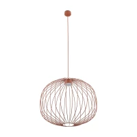 Pendant light 11 W – openwork, terracotta, GX53 - Image 7