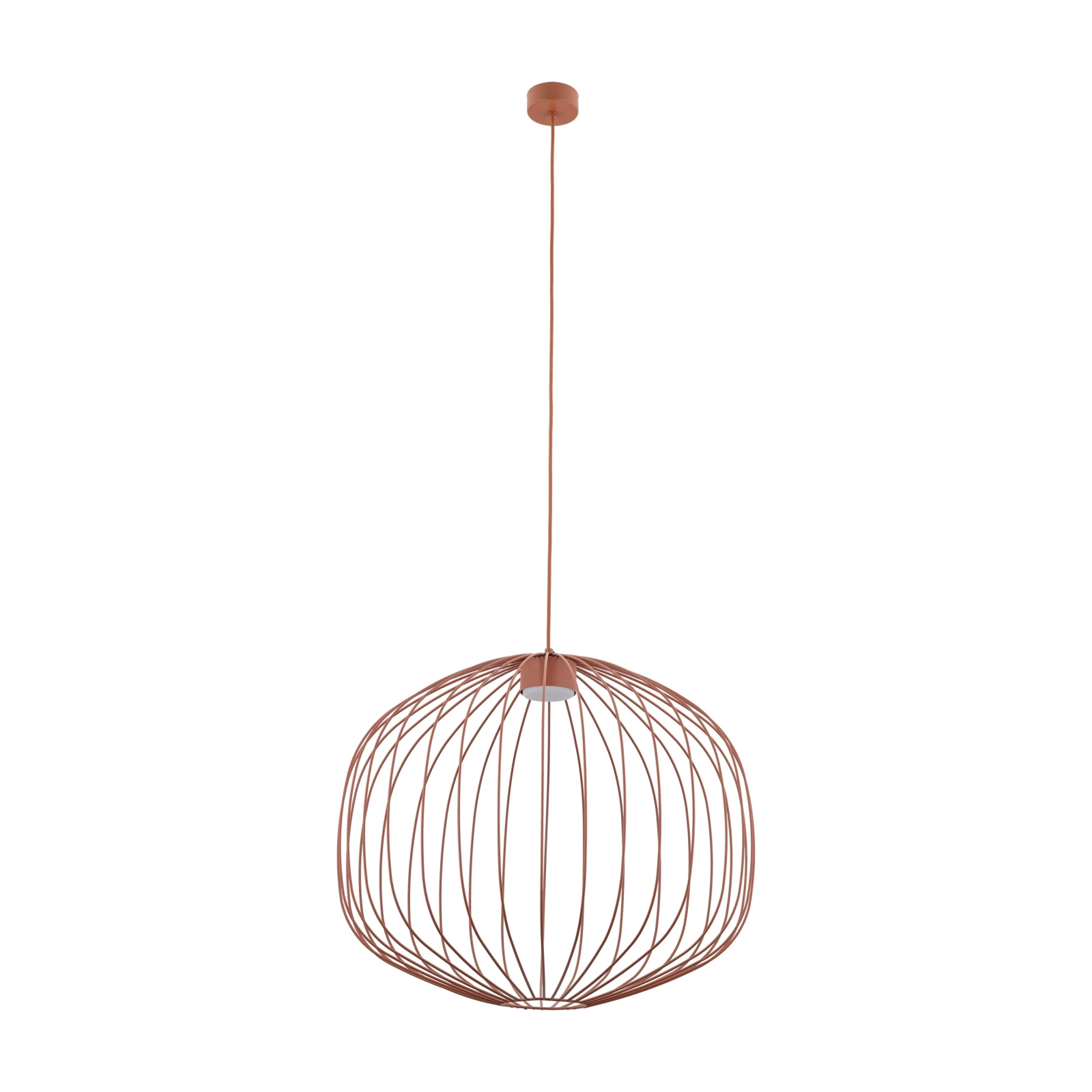 Pendant light 11 W – openwork, terracotta, GX53