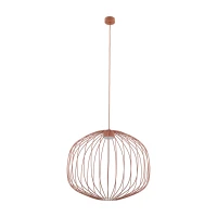 Pendant light 11 W – openwork, terracotta, GX53 - Image 2