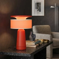 Stalinis šviestuvas 20 cm – apvalus, raudonas, G9 LED - Nuotrauka 14