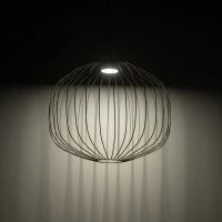 Pakabinamas šviestuvas SPHERA M, smėlio, GX53, 11 W - Nuotrauka 3